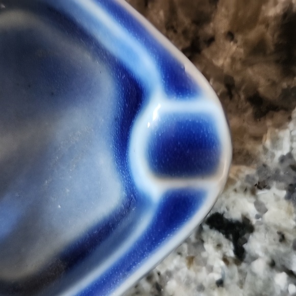 Vintage Porcelain Dog Ashtray Made In Japan - Picture 3 of 9